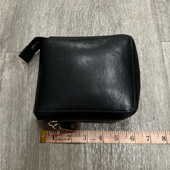 VINTAGE CHLOE Black compact and foldable leather and gold bag - Picture 14 of 14